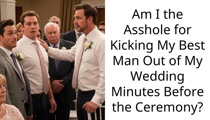 My Best Man Tried To Ruin My Wedding By Betting On My Marriage Failing With The Groomsmen