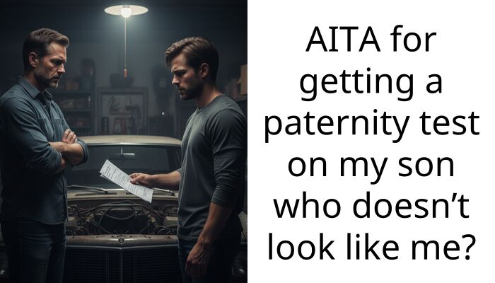 AITA for getting a paternity test on my son who doesn’t look like me?