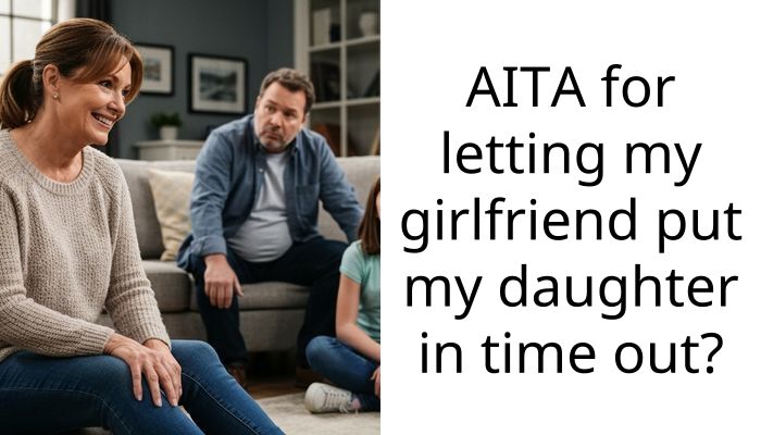 AITA for letting my girlfriend put my daughter in time out?