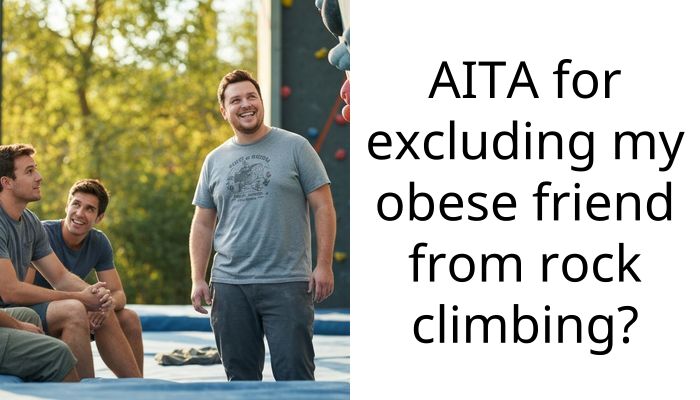 I Left My Friend Crying at the Mall Because She Was Too Heavy for the Climbing Harness