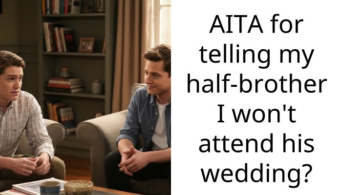 My Cold Half-Brother Is Forcing Me to Attend His Wedding Even Though He Acts Like I’m Invisible
