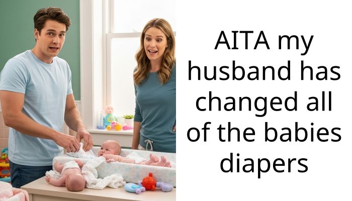 Man Tells Wife He Won’t Change New Baby’s Diapers Because He Was 100% In Charge Of Diaper Change For Their Older Son