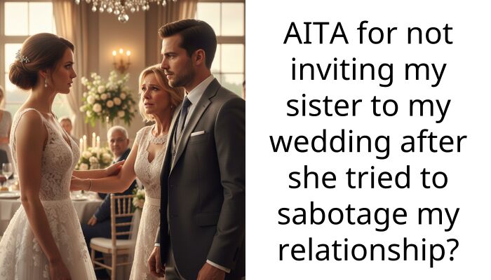 My Sister Tried to Sabotage My Wedding So I Uninvited Her and Now My Parents Are Furious