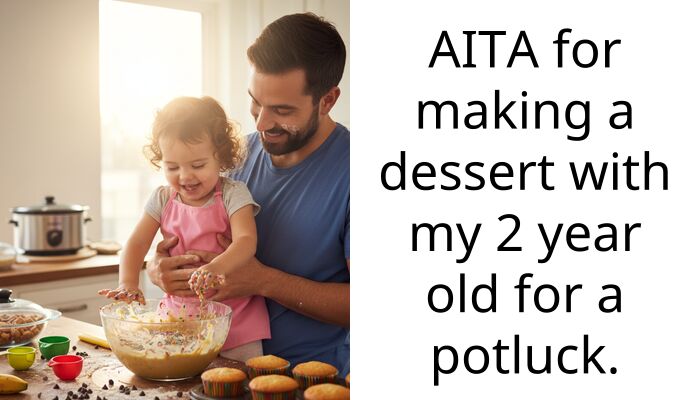 Coworker screamed at me for bringing treats my toddler helped make to the office potluck