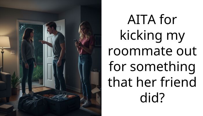 AITA for kicking my roommate out for something that her friend did?