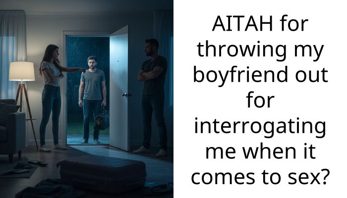 My boyfriend interrogates me every time I say no so I lied to get him to stop