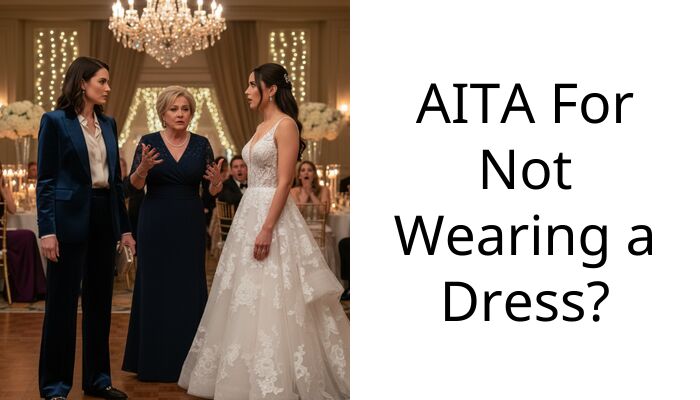 AITA For Not Wearing a Dress?