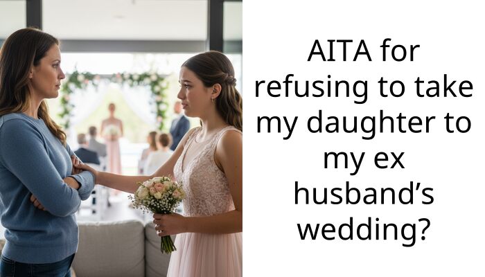 Ex-Husband Demands I Drive Our Daughter to His Wedding and Now My Family Thinks I’m Heartless