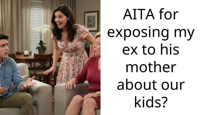 Woman Exposes Her Ex-Husband Not Wanting To Do Anything With Their Kids To Her Ex-Mother-In-Law
