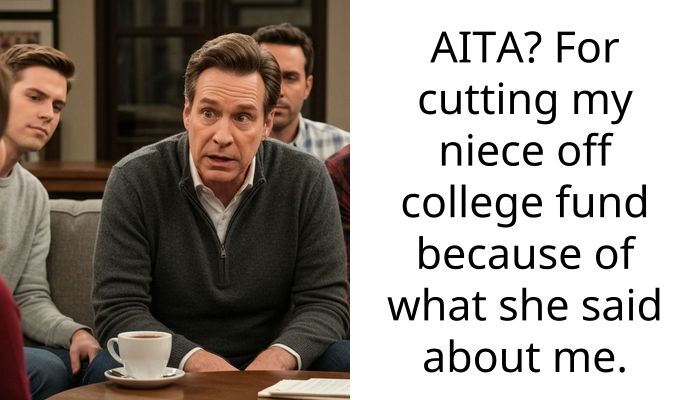 AITA? For cutting my niece off college fund because of what she said about me.