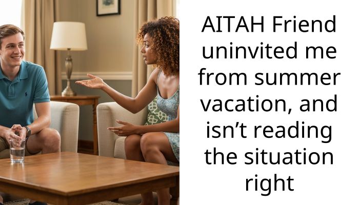 Friend Canceled My Vacation Because I Don’t Match Her Values And Now He’s Acting Like We’re Fine