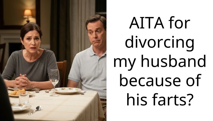 AITA for divorcing my husband because of his farts?