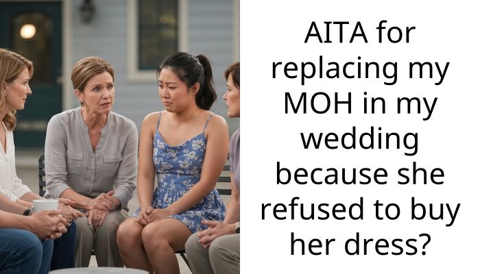 My MOH Demanded I Pay For Her $350 Dress And Now Her Mom Is H***ssing Me