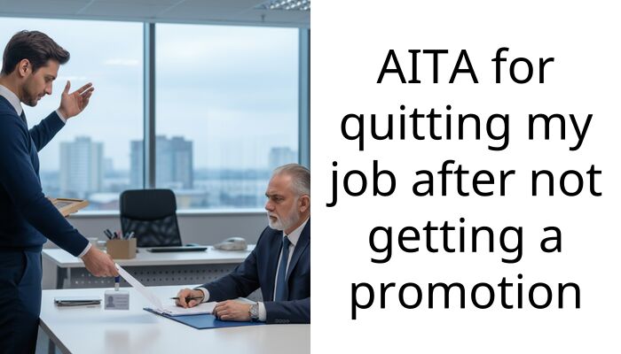 They Hired a Total Stranger Over Me So I Quit and Now Everyone Is Calling Me an A*shole