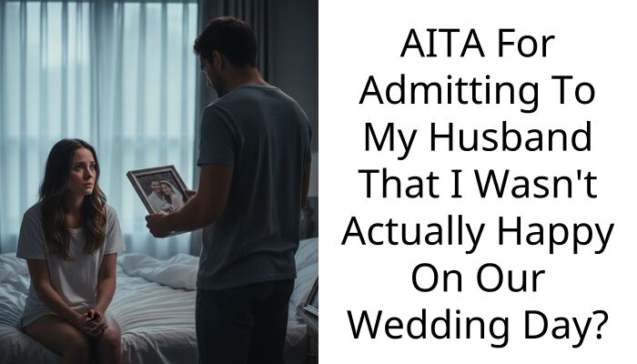 Husband Is Giving Me the Silent Treatment Because I Admitted I Hated Our Wedding