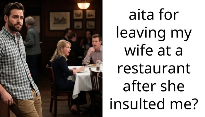 My wife mocked my voice during my career dinner so I left her to pay the bill