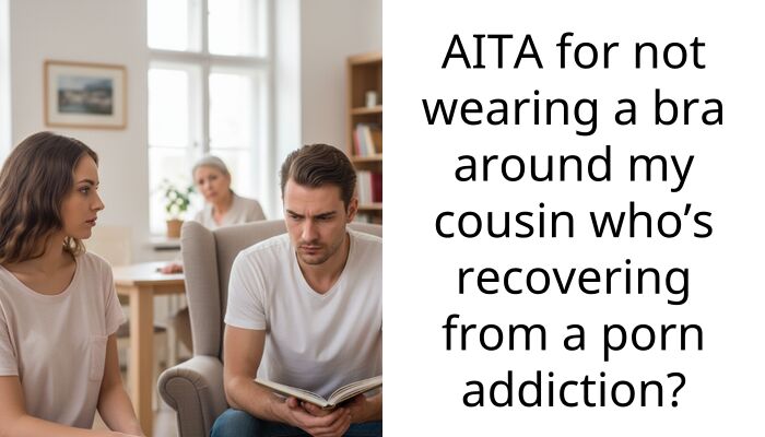 Aunt Blamed Me for My Cousin’s P**n Addiction Just Because I Didn’t Wear a Bra