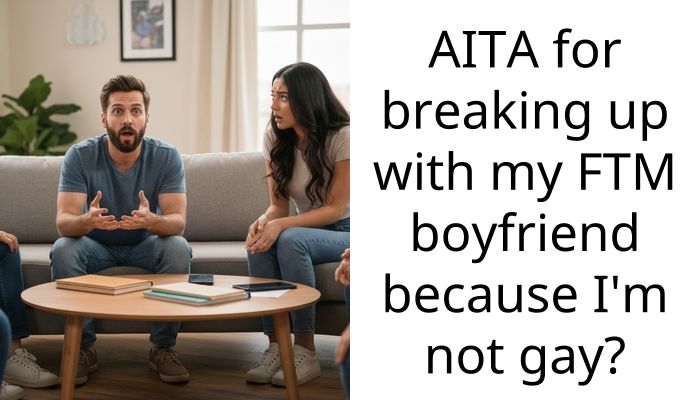 My partner started transitioning and I tried to leave because I’m not into men
