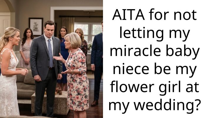 Mom Of “Miracle” Baby Wants Her Child To Be Flower Girl, Demands From Bride To Break Promise To Her Future Stepdaughter