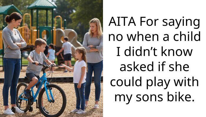 My family called me a witch because I let my son tell a stranger no