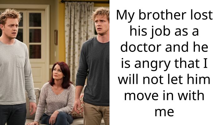 My brother lost his medical license for fraud and now he is demanding I support him