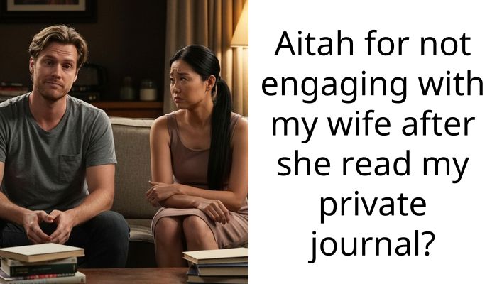 Aitah for not engaging with my wife after she read my private journal?