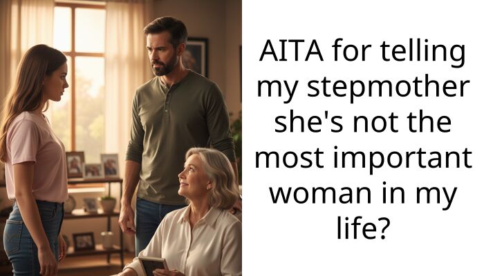 AITA for telling my stepmother she’s not the most important woman in my life?
