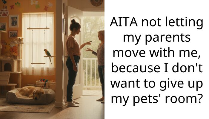 Woman’s Parents Ended Up Furious In A Rented Hotel Room Because She Didn’t Want To Give Up A Pet Room For Them