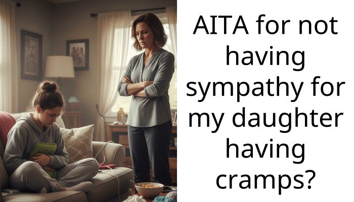 AITA for not having sympathy for my daughter having cramps?