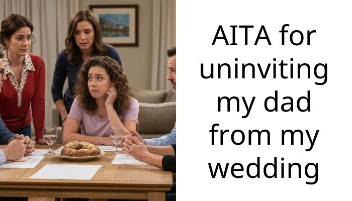 AITA for uninviting my dad from my wedding