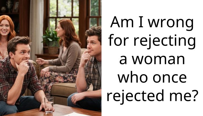 Am I wrong for rejecting a woman who once rejected me?
