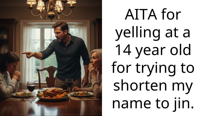 AITA for yelling at a 14 year old for trying to shorten my name to jin.