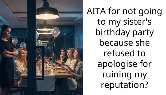 Redditor Refuses to Attend Her Sister’s Birthday After She Wrongfully Accused Her of Stealing and Ruined Her Reputation