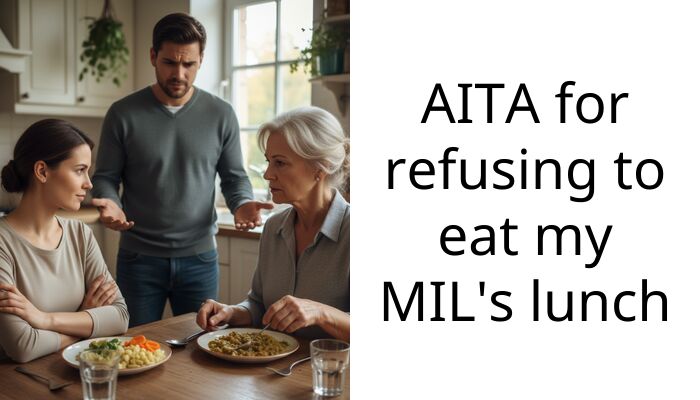AITA for refusing to eat my MIL’s lunch