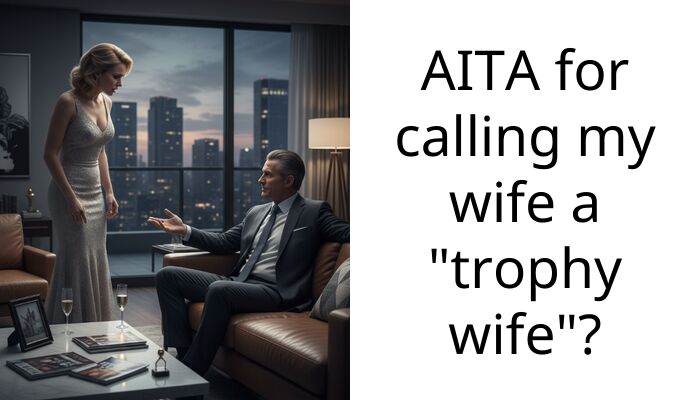 AITA for calling my wife a “trophy wife”?