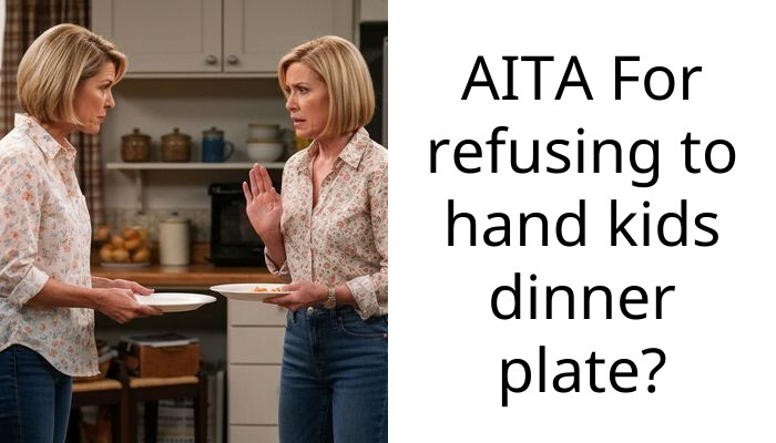 Husband Got Mad I Refused To Serve His Adult Kids Dinner Like A Waitress