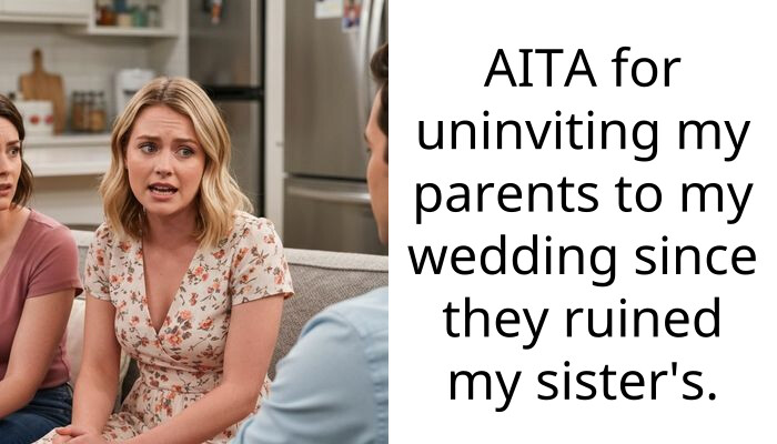 My parents ruined my sister’s wedding, so I told them they aren’t invited to my reception