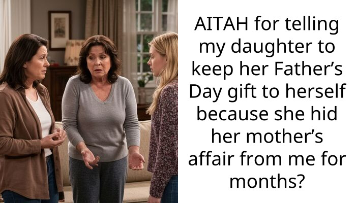 My daughter tried to give me a Father’s Day gift and I just couldn’t take it