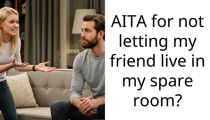 AITA for not letting my friend live in my spare room?