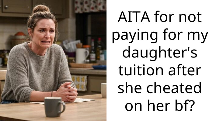AITA for not paying for my daughter’s tuition after she cheated on her bf?