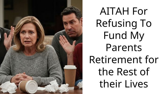My Parents Squandered Everything on Pyramid Schemes and Now Expect Me to Fund Their Retirement