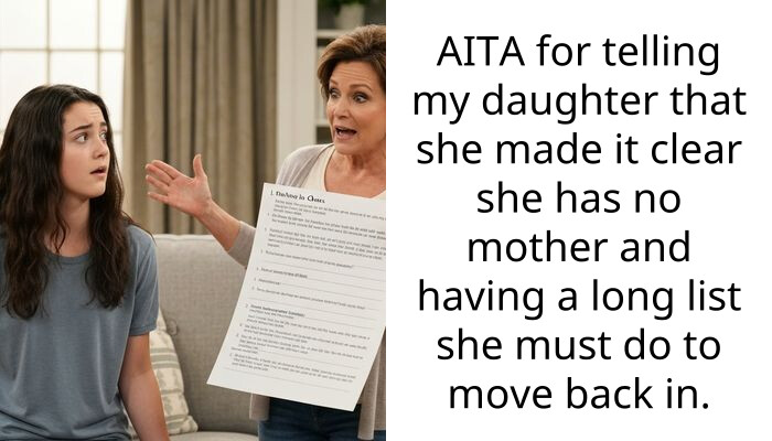 Daughter Rages Over Mom’s Strict Conditions To Let Her Move Back Into The House