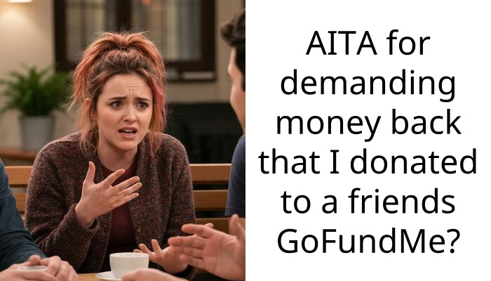AITA for demanding money back that I donated to a friends GoFundMe?