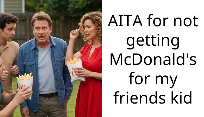 Friend Blamed Me For Starving His Son Because I Wouldn’t Drive To McDonald’s For Chicken Tenders