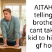 My brother used my toddler to pick up women and now he’s furious I found out
