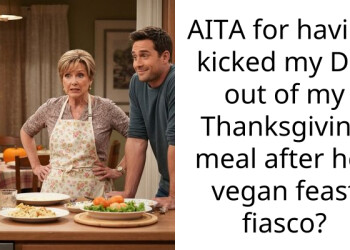 Woman Refuses To Include Vegan Dishes For DIL On Thanksgiving, Only For DIL To Arrive With Full Vegan Counter-Meal Of The Entire Menu
