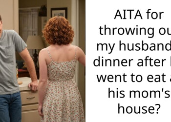 Husband ditched my homemade dinner for his mom’s cooking so I threw his plate in the trash