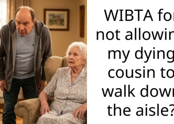 My sick cousin wants to take over my wedding walk and is now bashing me online