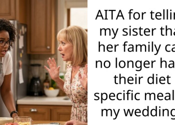 Pes**tarian Mom Insists On Bringing Fish Sandwiches For Her Kids To A Wedding Reception Even Though The Bride Is Deathly Allergic To It