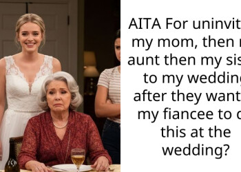 My Family Demanded My Pregnant Fiancee Cover Up Her Dress So I Uninvited Everyone